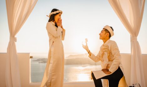 Santorini Wedding Proposal Packages - Santorini Proposal Photographer - Santorini Proposal Planner - Santorini Proposal Photoshoot